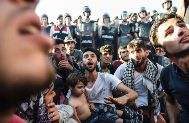 Syrian migrants