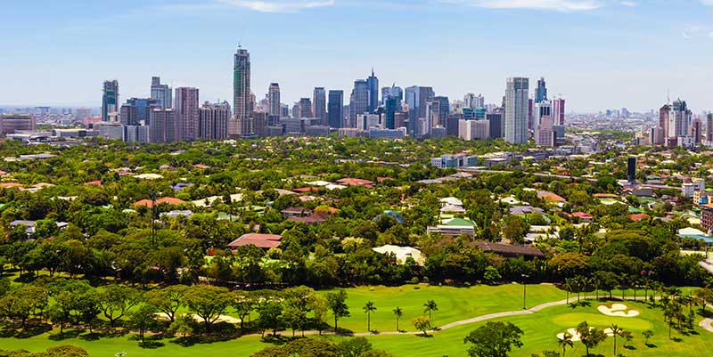 Makati Manila skyline
